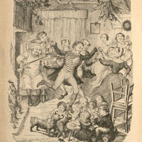 "Abel himself again," in The Yule Log