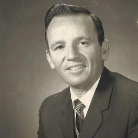 Football Coach Sam Winningham, 1970. University Archives Photograph Collection