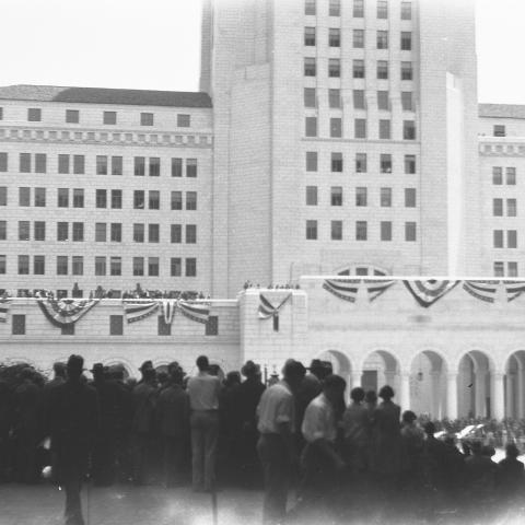 Los Angeles City Hall Dedication, 1928 April 26
