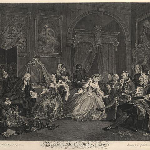 Marriage à la Mode - Plate 4 - Third State