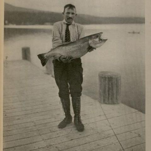A Lake Tahoe Record Trout