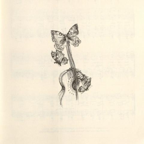 Illustration, 14 Songs of Love With Guitar