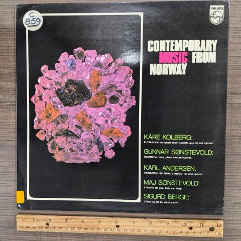 Contemporary Music from Norway, M1.K65 P59 1972.  Cohen Collection Recordings