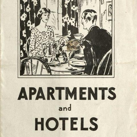 Los Angeles Apartments and Hotels brochure cover