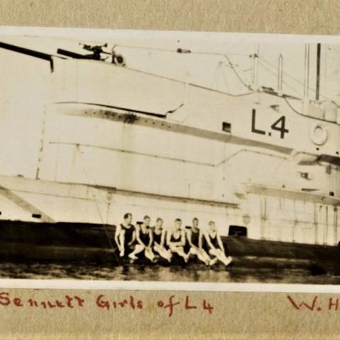 L4 Submarine crew getting ready for a swim