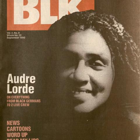Front Cover, BLK, Volume 2, Number 9