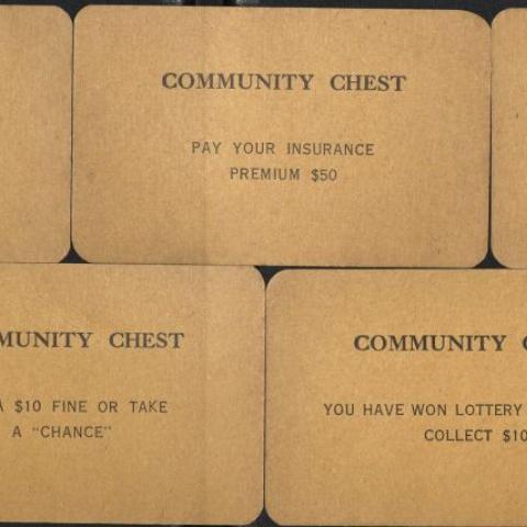 The Game of Shanghai Millionaire, select Community Chest cards