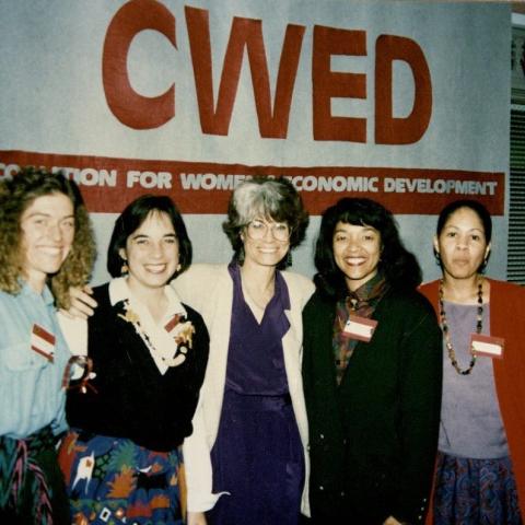 CWED staff poses for a group portrait