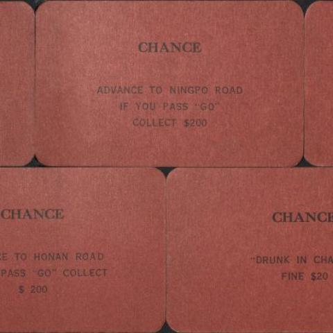 The Game of Shanghai Millionaire, select Chance cards