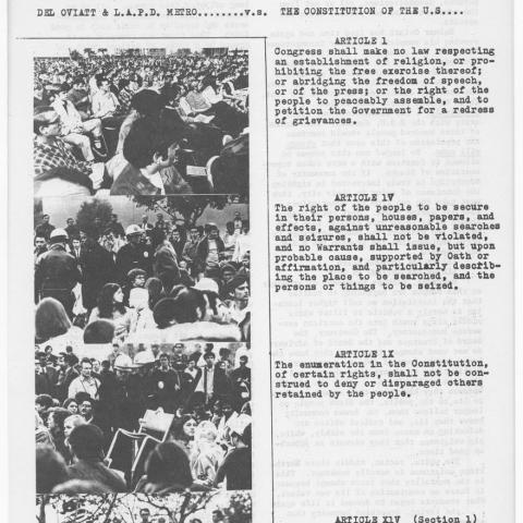 Cover of student publication, Outcry