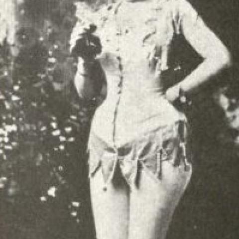 American stage actress Lillian Russell, ca. 1890-1899, in The Pin-Up: A Modest History