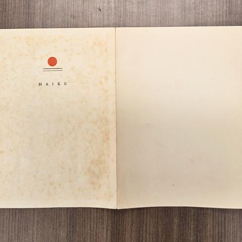 Haiku, compiled by Vincent Torre,  PL759 .H34 1959