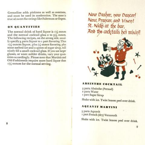 Page from The Merrie Christmas Drink Book