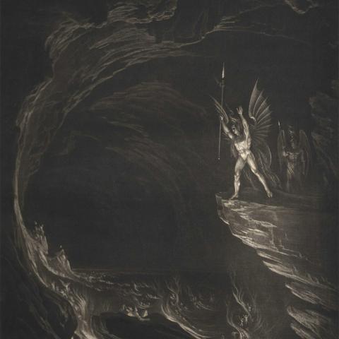 Illustration, The Paradise Lost of Milton, with Illustrations, Designed and Engraved by John Martin, 1827