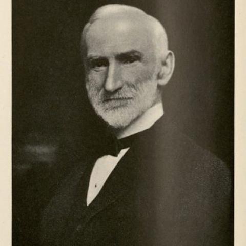 Reprinted photograph of Isaac Newton Van Nuys, in I.N. Van Nuys, 1944