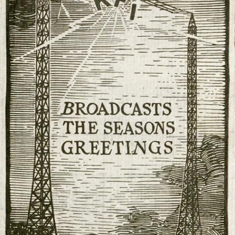 "KFI Broadcasts the Seasons Greetings"