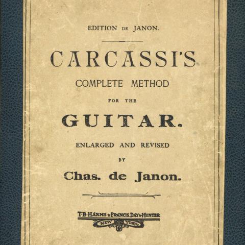 Carcassi's Complete Method for guitar