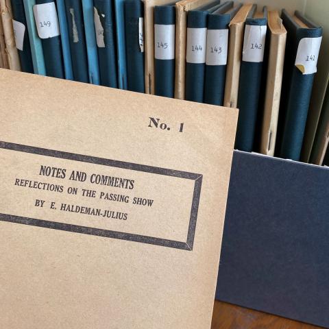"Notes and Comments, Reflections on The Passing Show" Cover