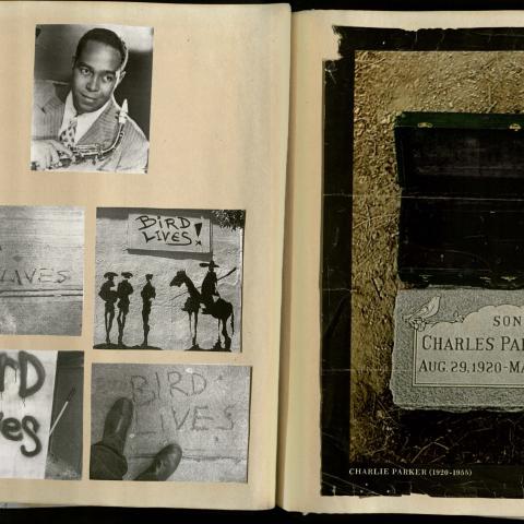 Charlie “Bird” Parker, Jr. memoriam pages, Mimi Melnick Collection