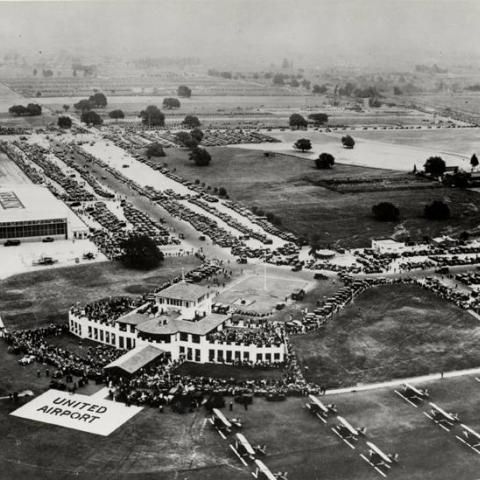 Opening Day Ceremonies, United Airport, May 30, 1930