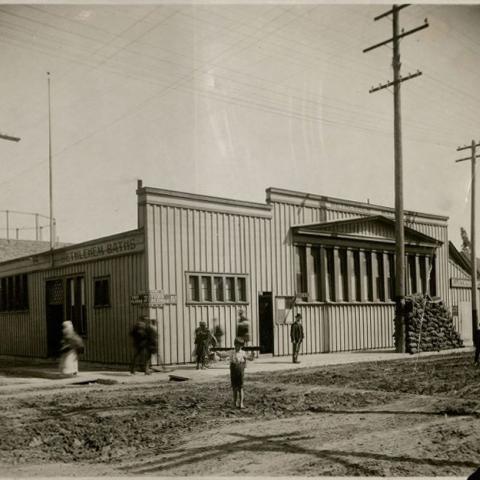 Photograph, bath house