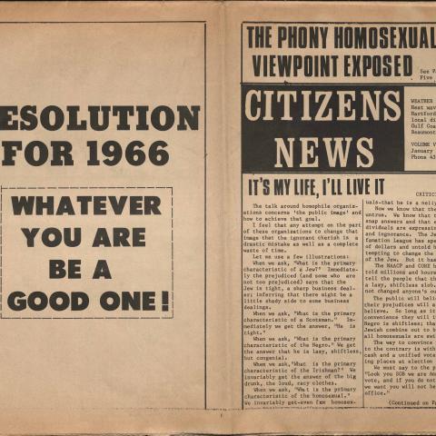 Citizen's News, HQ 76.3 U52 C2584