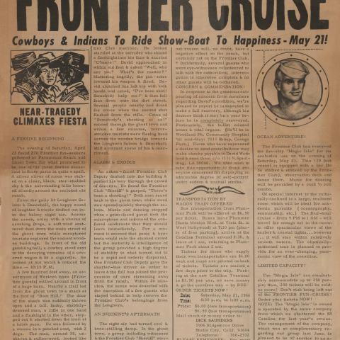 Frontier Bulletin Gazette, HQ76.2 U52 C384