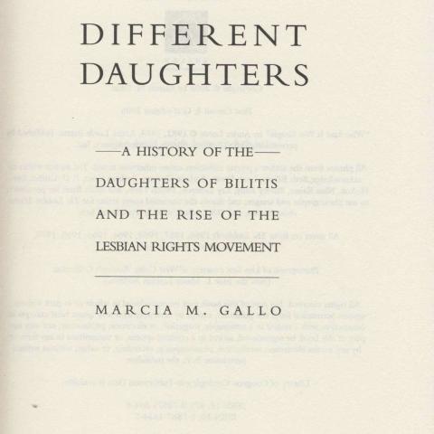 Different Daughters, HQ 75.6 U5 G35 2006