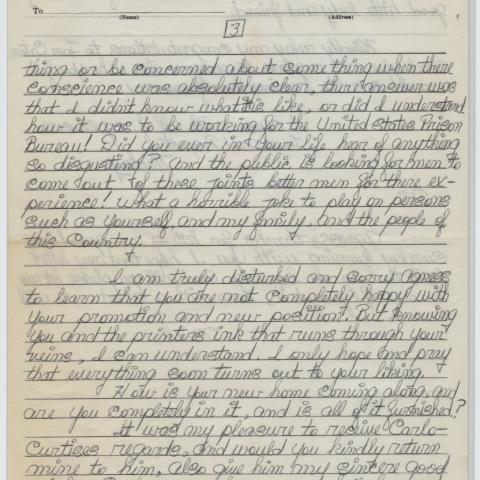 Letter from Cohen to Underwood, November 29, 1964 (page 3)