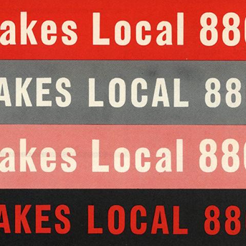 Pamphlet, Who Makes Local 880 Run?