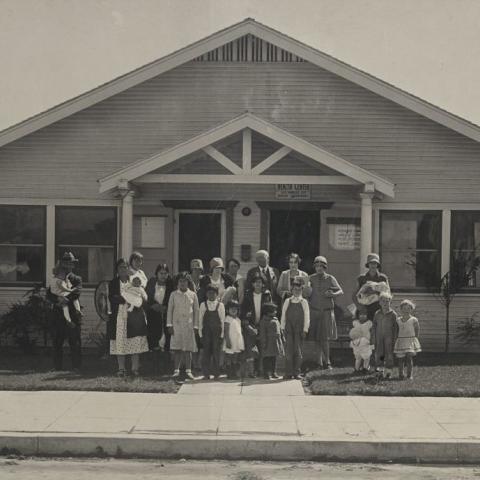 Health Center, California Historic Photographs Collection.