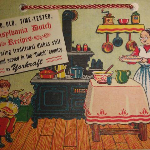 Cover of 66 Good Old Time Tested Pennsylvania Dutch Recipes, ca.1960