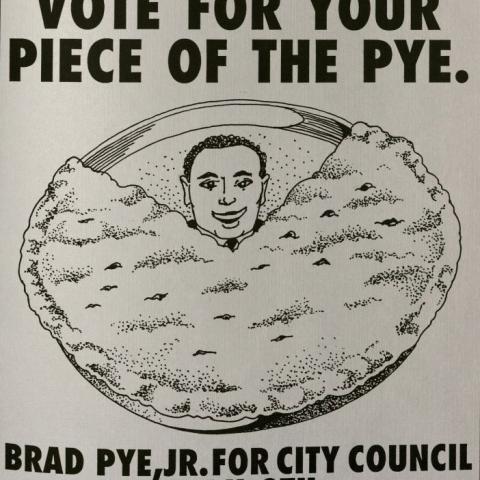 Campaign Advertising Idea for Los Angeles Bus Shelters, ca.1991