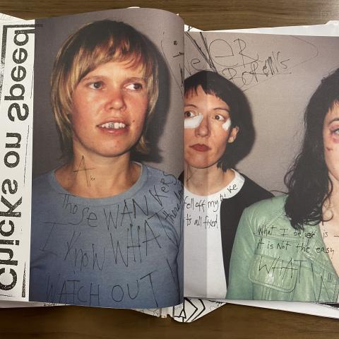Chicks on Speed (CoS) member photo. N6497 .M87 2004