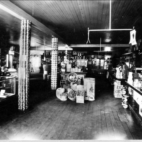 Weddington Brothers General Store and Post Office, Lankershim, 1905, ID: GWM50