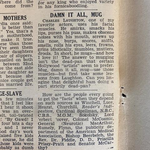 "Damn It All Mug" article