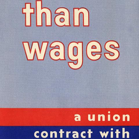 Advocacy pamphlet published by Retail Clerks Union
