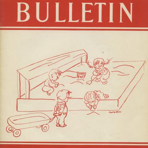 NANE Bulletin, volume 7, number 3, spring-summer 1952, Rosalie M. Blau Collection