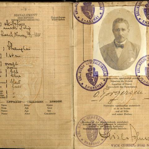 Norwegian Passport, 1931