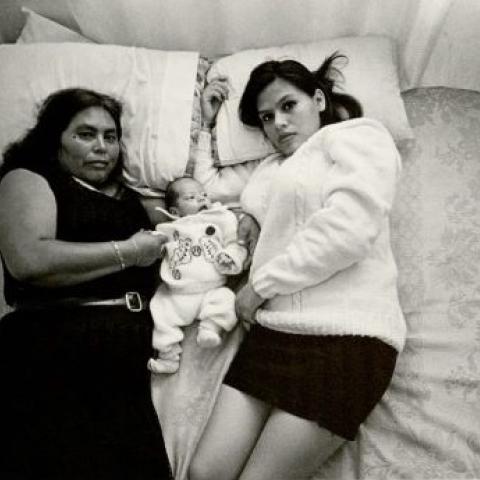 Veronica with her daughter Norma, both prostitutes, and Norma’s daughter