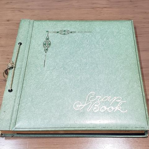 Cover of Harriet Ware Scrapbook, Harriet Ware Collection