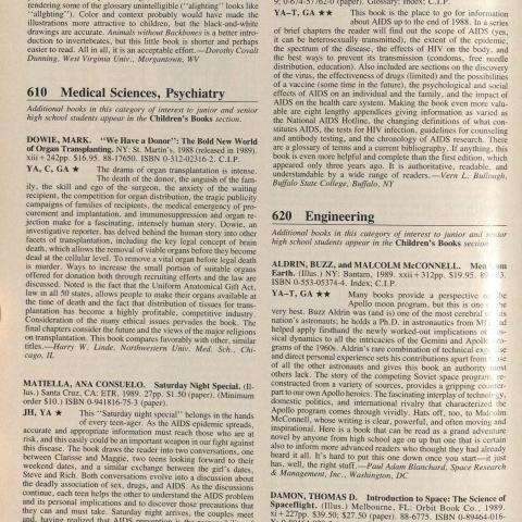 Vern L. Bullough book review from Science Books & Films, 1989. Vern L. Bullough Papers