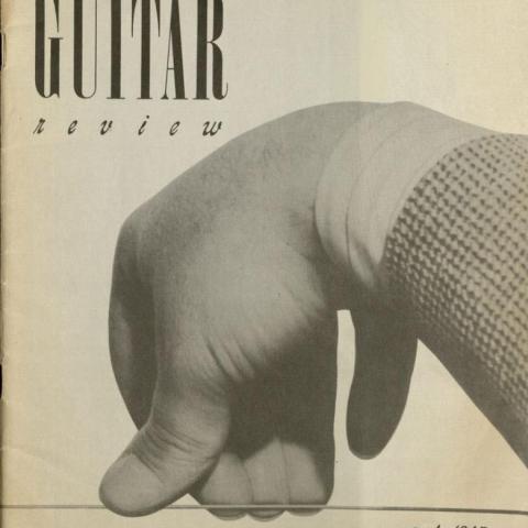 Cover, The Guitar Review Special Andres Segovia Issue 4