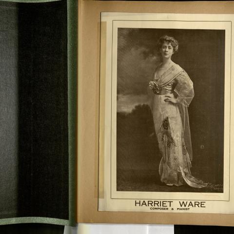 Portrait of Harriet Ware, Harriet Ware Collection