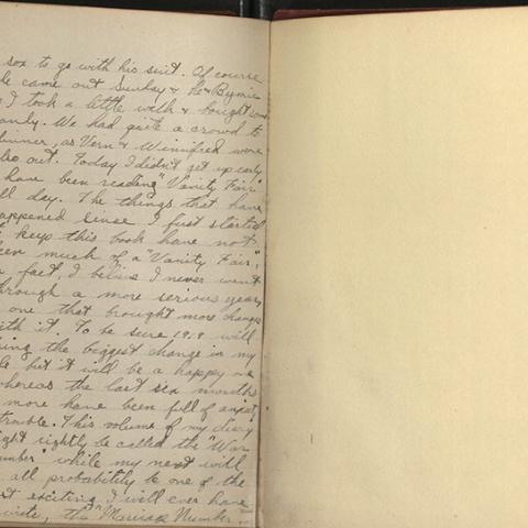 The last entry from Loris Bulla's diary