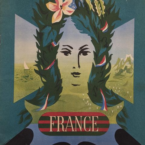 "France" Booklet Cover, 1949