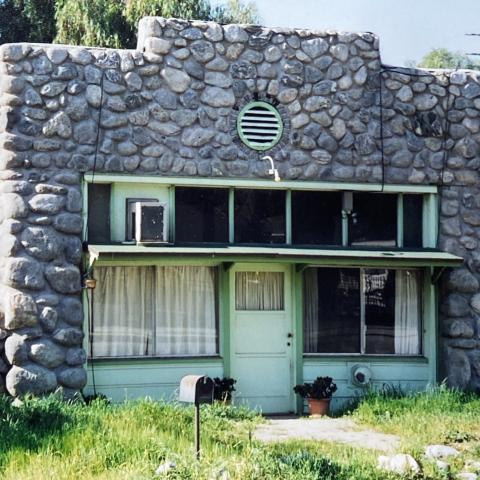 Home on Wealtha Ave in the Stonehurst Historic District of Los Angeles. Originally intended as a Community Garage.