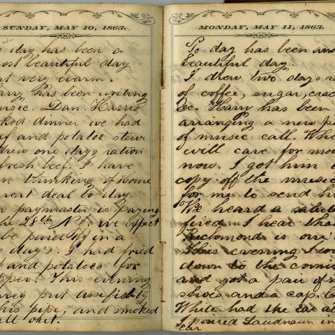 Charles H. Peterson Diary