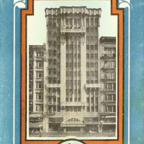 Hotel Stowell brochure cover