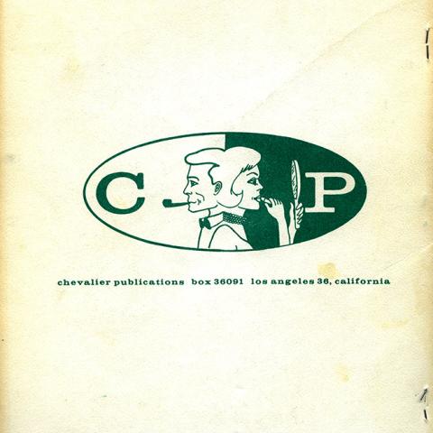 Transvestia, volume 2, number 12, back cover, December 1961